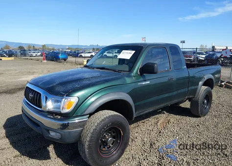 2003 Toyota Tacoma Base V6 from USA, damaged, VIN 5TEWN72N13Z244080